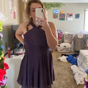 Purple lulus homecoming dress